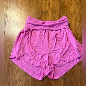 Aerie Vibrant Pink Soft PJ Shorts
